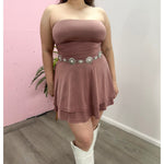 HANNAH STRAPLESS MINI DRESS