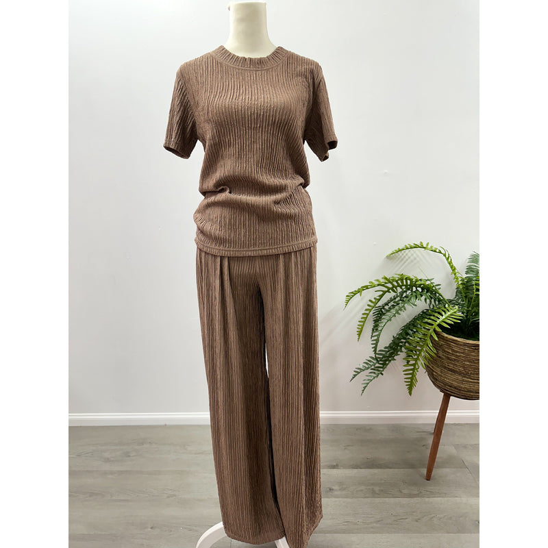 ODETTE 2PC SET MOCHA